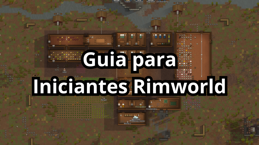 Capa da postagem com o título "Guia para Iniciantes Rimworld"