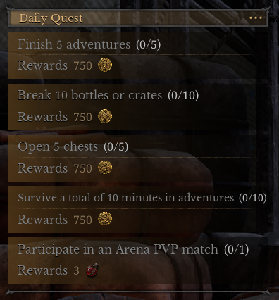 Dungeonborne Daily Missions