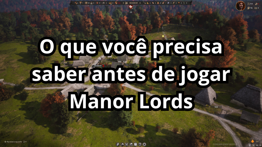 Foto de capa com o titulo O que você precisa saber antes de jogar Manor Lords