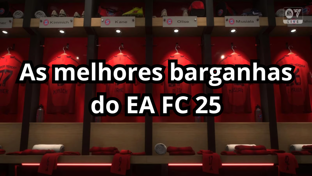 As melhores barganhas do EA FC 25