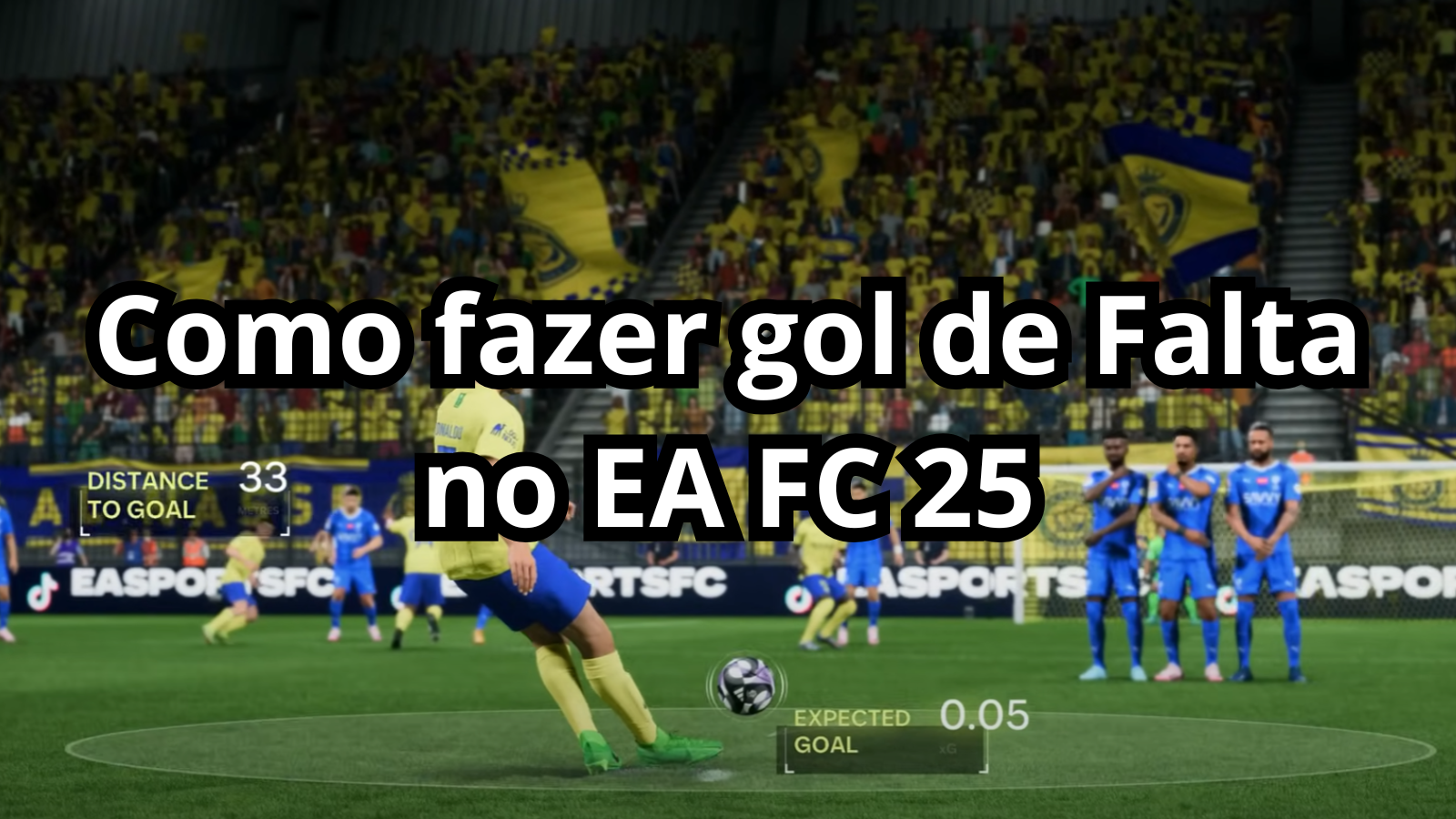 Como fazer gol de Falta no EA FC 25